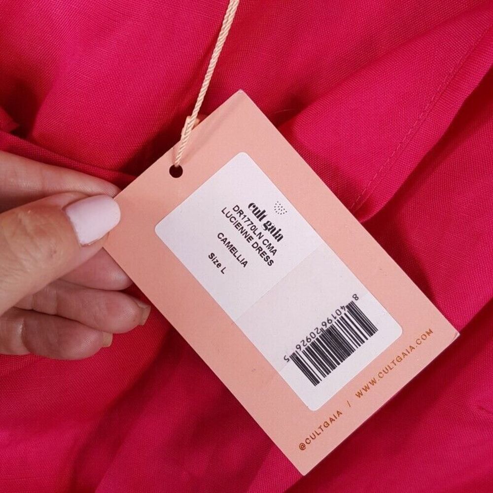 Cult Gaia Revolve Pink One-Shoulder Mini Dress - Picture 5 of 10